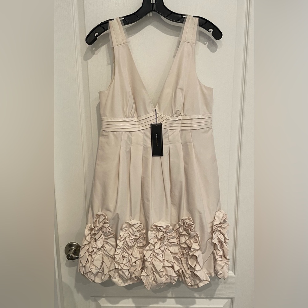 BCBG Mini Dress Beige size 8